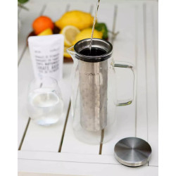 CARAFE FILTRANTE 1,2 L SANS PLASTIQUE