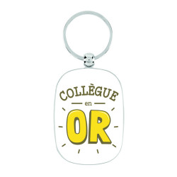 Porte-clés OPAT Collègue en or