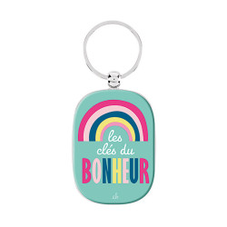 Porte-clés OPAT Bonheur arc-en-ciel